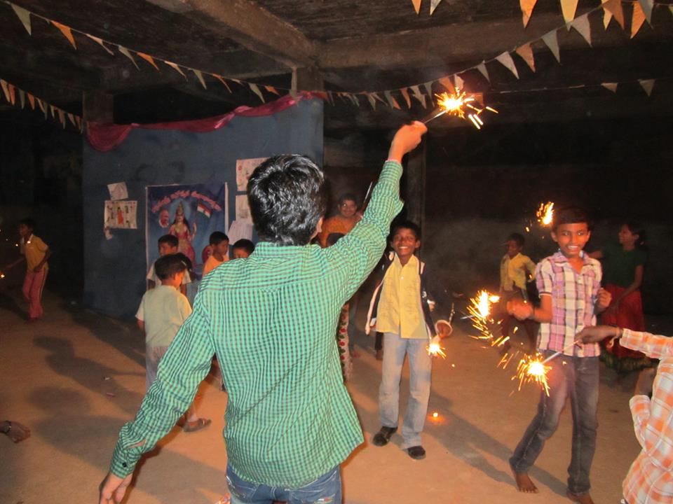 “It’s Diwali sir, there is so much to be happy about. Listen to the sound of crackers, see the fireworks, and divas and taste our simple sweets, all spreading joy around,” said his pretty little wife happily.